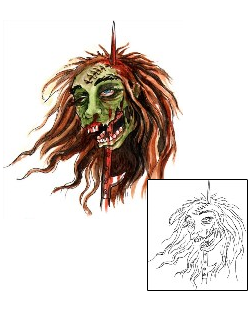 Horror Tattoo Horror tattoo | DHF-00267