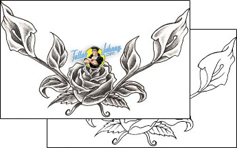 Flower Tattoo rose-tattoos-don-furbush-dhf-00278