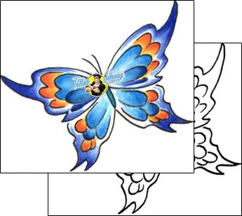 Butterfly Tattoo insects-butterfly-tattoos-don-furbush-dhf-00283