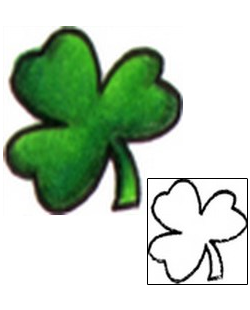 Clover Tattoo Plant Life tattoo | DHF-00304