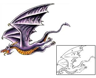 Dragon Tattoo Mythology tattoo | DHF-00344