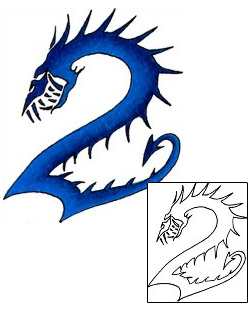 Dragon Tattoo Mythology tattoo | DHF-00353