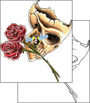 Skull Tattoo horror-skull-tattoos-don-furbush-dhf-00369