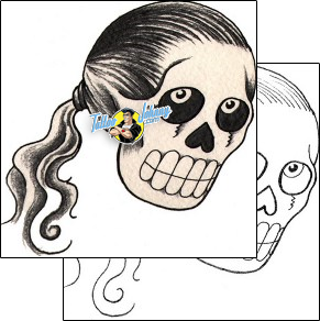 Skull Tattoo horror-skull-tattoos-don-furbush-dhf-00381