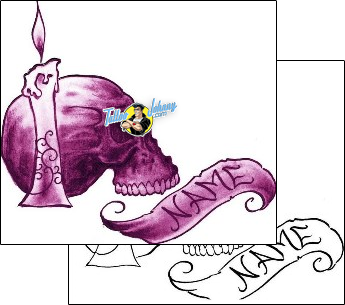 Skull Tattoo horror-skull-tattoos-danial-serafino-dif-00005