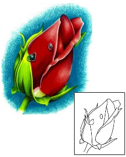 Picture of Plant Life tattoo | DJF-00027