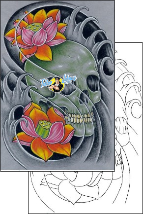 Skull Tattoo horror-skull-tattoos-dejan-zohar-dkf-00004