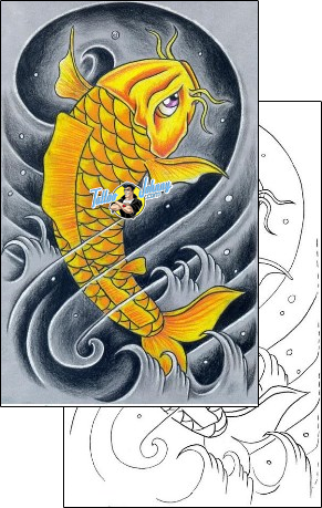 Fish Tattoo marine-life-fish-tattoos-dejan-zohar-dkf-00006