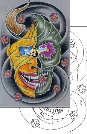 Skull Tattoo oni-tattoos-dejan-zohar-dkf-00009