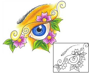 Eye Tattoo DKF-00059