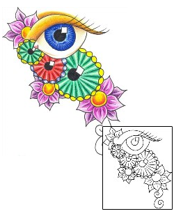 Eye Tattoo DKF-00060