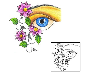 Eye Tattoo DKF-00061