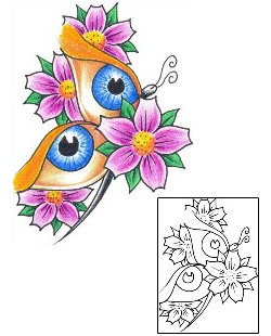 Eye Tattoo Miscellaneous tattoo | DKF-00071