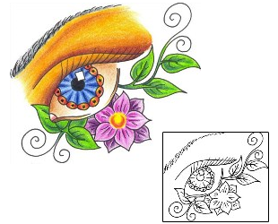 Eye Tattoo DKF-00072
