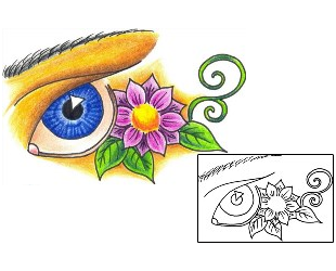 Eye Tattoo DKF-00079