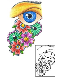 Eye Tattoo DKF-00080