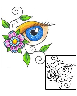 Eye Tattoo DKF-00081