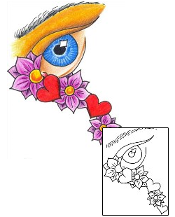Eye Tattoo DKF-00089