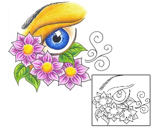 Eye Tattoo DKF-00090
