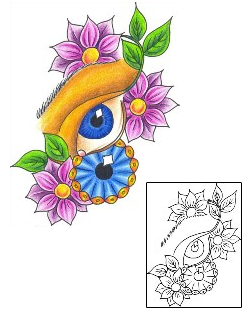 Eye Tattoo DKF-00091