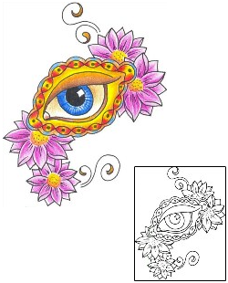 Eye Tattoo DKF-00095