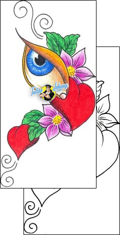 Heart Tattoo heart-tattoos-dejan-zohar-dkf-00101
