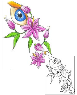 Lily Tattoo Miscellaneous tattoo | DKF-00112