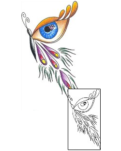 Eye Tattoo Miscellaneous tattoo | DKF-00114