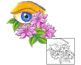 Eye Tattoo Miscellaneous tattoo | DKF-00118