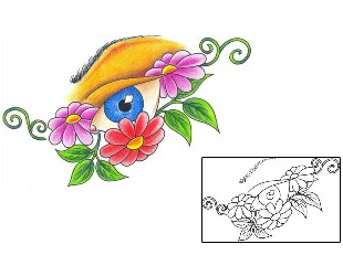 Eye Tattoo DKF-00119