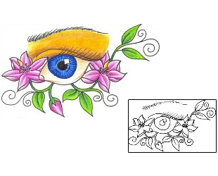 Eye Tattoo DKF-00128