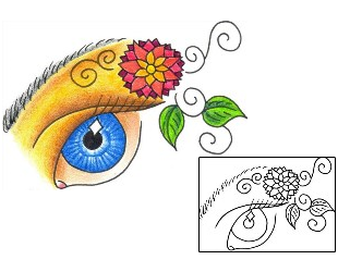 Eye Tattoo DKF-00130