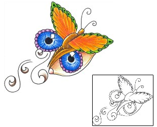 Eye Tattoo Miscellaneous tattoo | DKF-00135