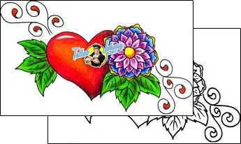 Heart Tattoo for-women-heart-tattoos-dejan-zohar-dkf-00147
