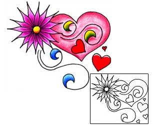 Love Tattoo For Women tattoo | DKF-00149