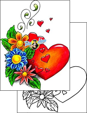 Heart Tattoo for-women-heart-tattoos-dejan-zohar-dkf-00155