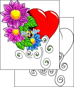 Heart Tattoo for-women-heart-tattoos-dejan-zohar-dkf-00159