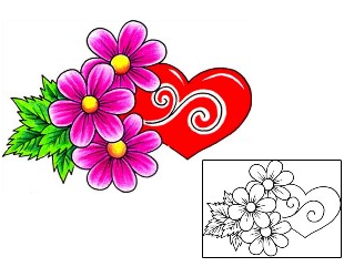 Love Tattoo For Women tattoo | DKF-00160
