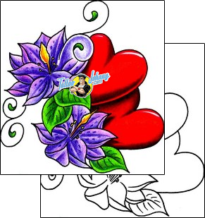 Heart Tattoo for-women-heart-tattoos-dejan-zohar-dkf-00176