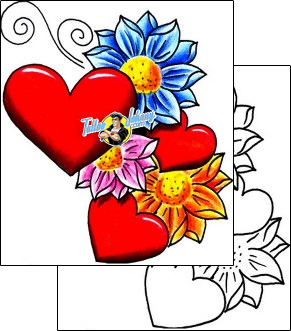 Heart Tattoo for-women-heart-tattoos-dejan-zohar-dkf-00196