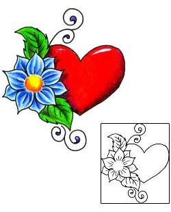 Love Tattoo For Women tattoo | DKF-00199