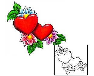 Love Tattoo For Women tattoo | DKF-00208