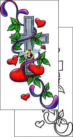 Heart Tattoo cross-tattoos-dejan-zohar-dkf-00245