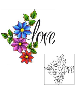 Love Tattoo For Women tattoo | DKF-00324