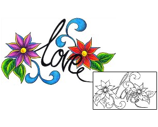 Love Tattoo For Women tattoo | DKF-00341