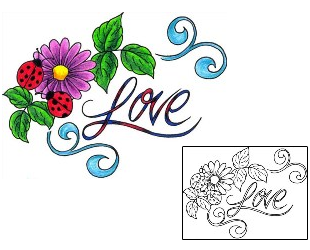 Love Tattoo For Women tattoo | DKF-00364