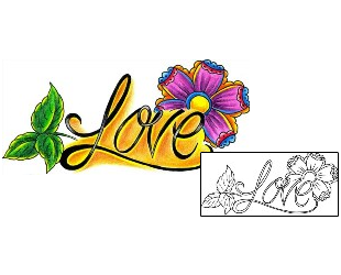 Love Tattoo For Women tattoo | DKF-00366