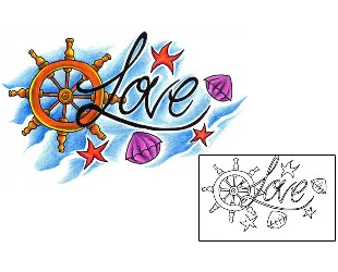 Love Tattoo For Women tattoo | DKF-00367