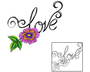 Love Tattoo For Women tattoo | DKF-00383