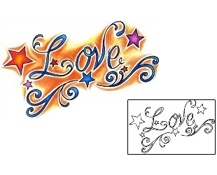 Love Tattoo For Women tattoo | DKF-00392
